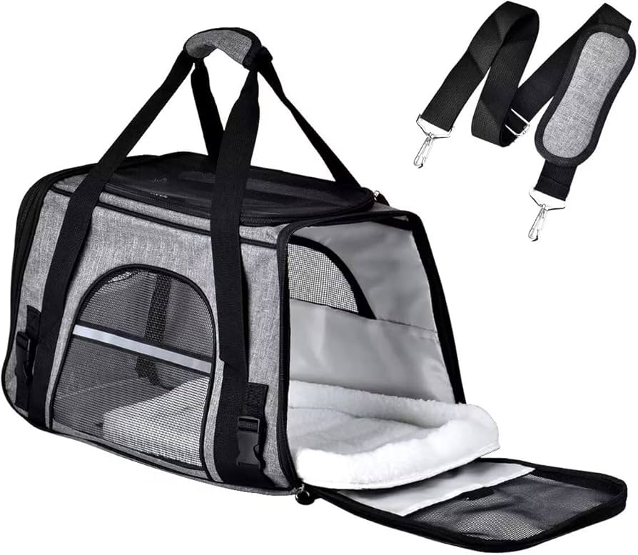 Transportín Plegable para Gatos "Soft Travel"