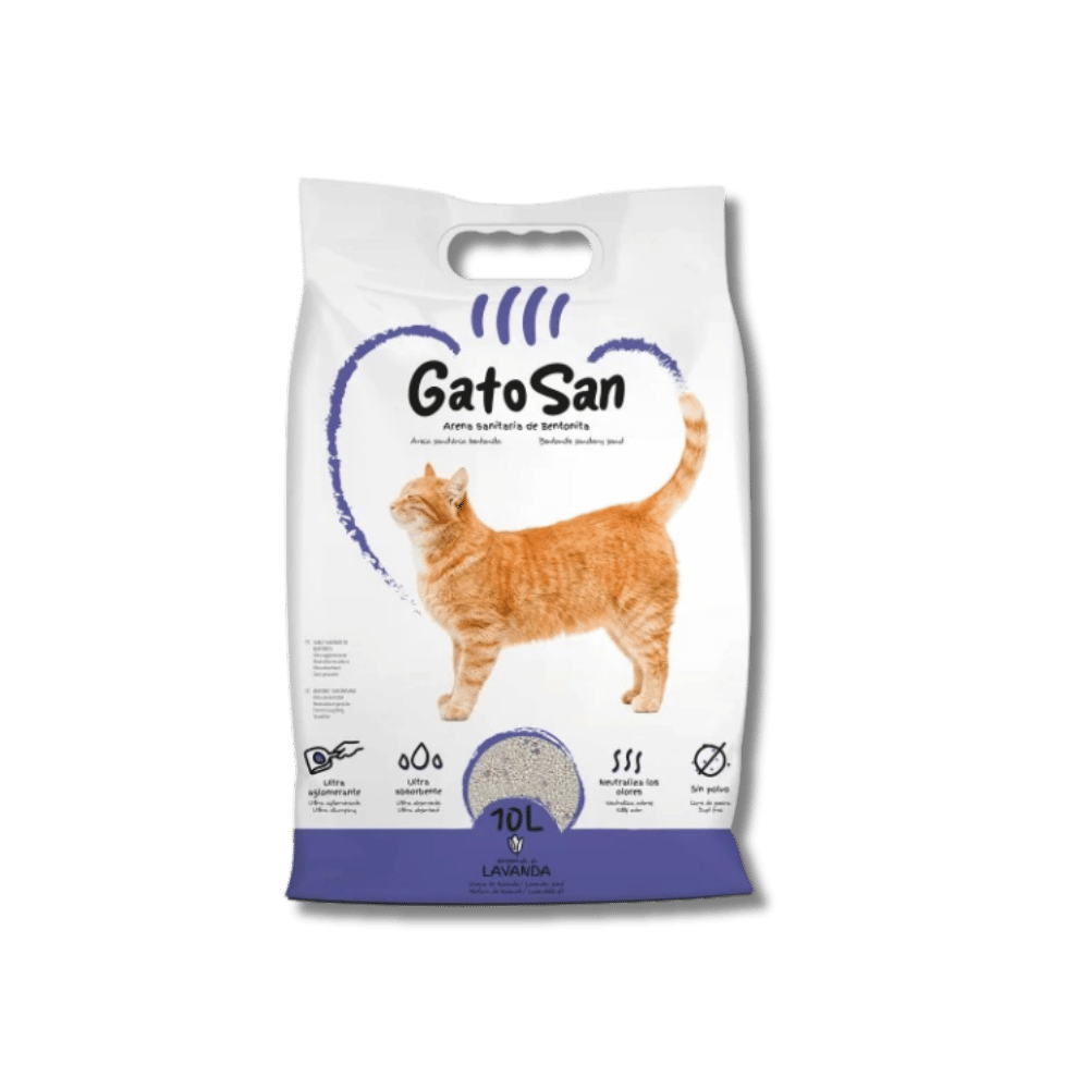 Arena Aglomerante Natural "CleanPaws Lavanda" 10 L