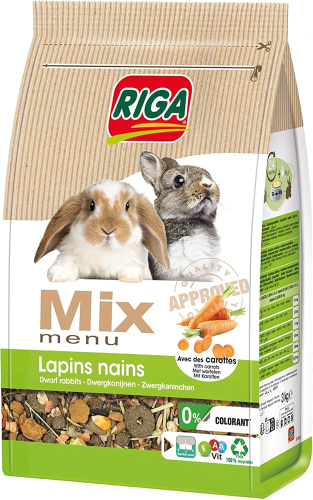 Mezcla Natural para Conejos "VeggieMix Deluxe" 3 kg