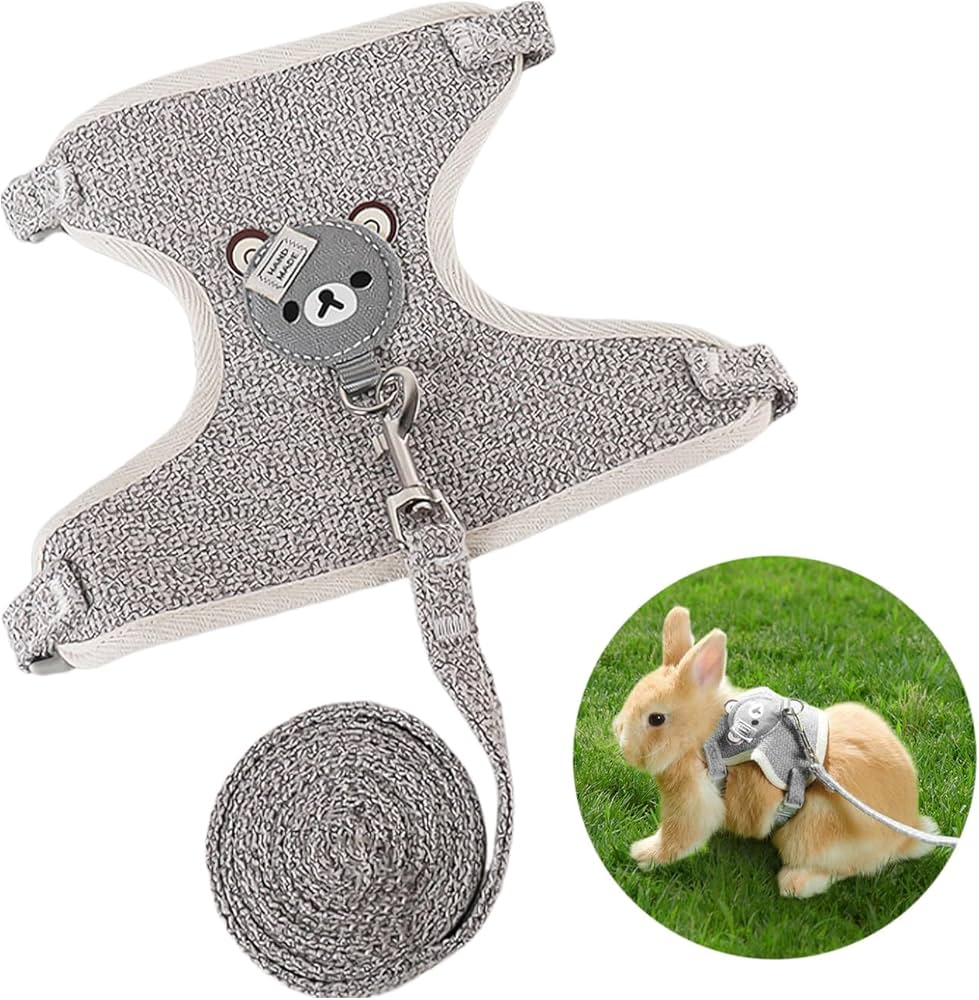 Arnés con Correa para Conejos "Hop&Go Adjustable"